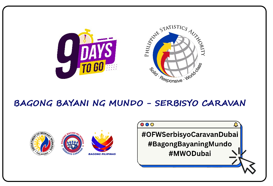 9 𝐃𝐚𝐲𝐬 𝐭𝐨 𝐠𝐨! 𝐓𝐡𝐞 𝐁𝐚𝐠𝐨𝐧𝐠 𝐁𝐚𝐲𝐚𝐧𝐢 𝐧𝐠 𝐌𝐮𝐧𝐝𝐨 – 𝐎𝐅𝐖 𝐒𝐞𝐫𝐛𝐢𝐬𝐲𝐨 𝐂𝐚𝐫𝐚𝐯𝐚𝐧