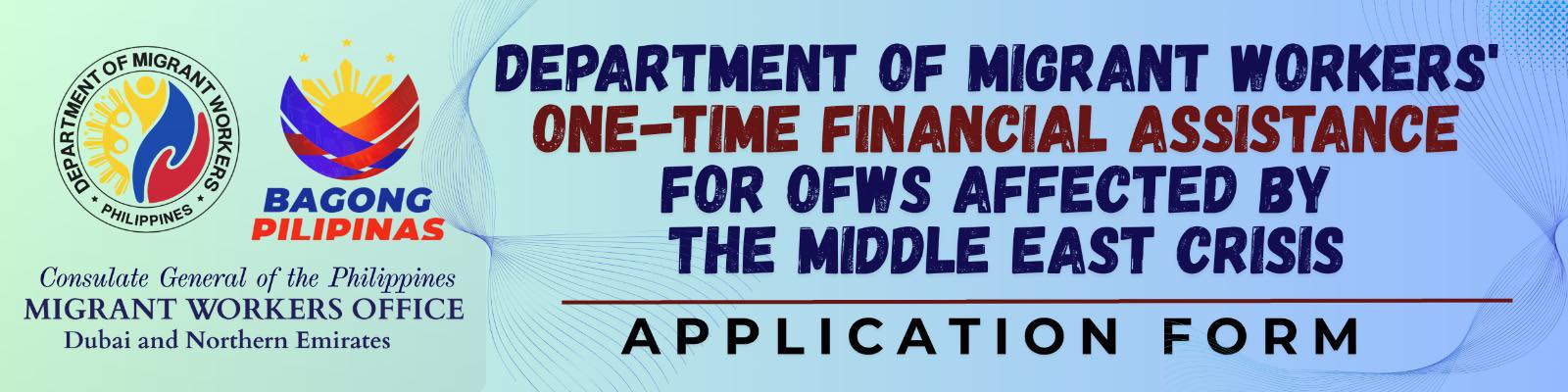 𝐌𝐖𝐎-𝐃𝐔𝐁𝐀𝐈 𝐀𝐃𝐕𝐈𝐒𝐎𝐑𝐘 𝐍𝐎. 𝟏𝟑-𝐀, 𝐒𝐄𝐑𝐈𝐄𝐒 𝐎𝐅 𝟐𝟎𝟐𝟔 𝐎𝐏𝐄𝐍𝐈𝐍𝐆 𝐎𝐅 𝐀𝐏𝐏𝐋𝐈𝐂𝐀𝐓𝐈𝐎𝐍𝐒 𝐅𝐎𝐑 𝐓𝐇𝐄 𝐃𝐌𝐖 𝐅𝐈𝐍𝐀𝐍𝐂𝐈𝐀𝐋 𝐀𝐒𝐒𝐈𝐒𝐓𝐀𝐍𝐂𝐄 𝐓𝐎 𝐎𝐅𝐖𝐒 𝐀𝐅𝐅𝐄𝐂𝐓𝐄𝐃 𝐁𝐘 𝐓𝐇𝐄 𝐌𝐈𝐃𝐃𝐋𝐄 𝐄𝐀𝐒𝐓 𝐂𝐑𝐈𝐒𝐈𝐒