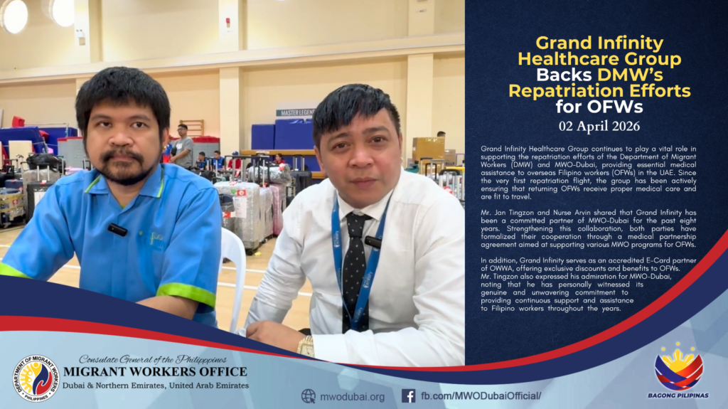 𝐆𝐑𝐀𝐍𝐃 𝐈𝐍𝐅𝐈𝐍𝐈𝐓𝐘 𝐇𝐄𝐀𝐋𝐓𝐇𝐂𝐀𝐑𝐄 𝐆𝐑𝐎𝐔𝐏 𝐁𝐀𝐂𝐊𝐒 𝐃𝐌𝐖’𝐬 𝐑𝐄𝐏𝐀𝐓𝐑𝐈𝐀𝐓𝐈𝐎𝐍 𝐄𝐅𝐅𝐎𝐑𝐓𝐒 𝐅𝐎𝐑 𝐎𝐅𝐖𝐬