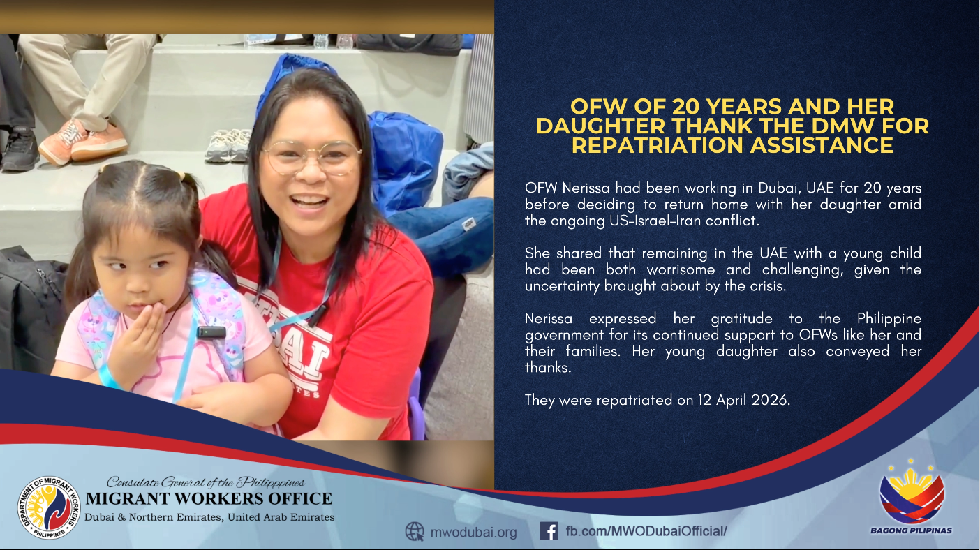 𝐎𝐅𝐖 𝐎𝐅 𝟐𝟎 𝐘𝐄𝐀𝐑𝐒 𝐀𝐍𝐃 𝐇𝐄𝐑 𝐃𝐀𝐔𝐆𝐇𝐓𝐄𝐑 𝐓𝐇𝐀𝐍𝐊 𝐓𝐇𝐄 𝐃𝐌𝐖 𝐅𝐎𝐑 𝐑𝐄𝐏𝐀𝐓𝐑𝐈𝐀𝐓𝐈𝐎𝐍 𝐀𝐒𝐒𝐈𝐒𝐓𝐀𝐍𝐂𝐄