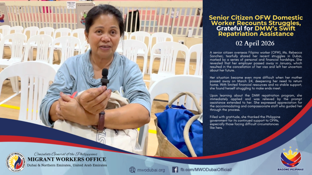 𝐒𝐄𝐍𝐈𝐎𝐑 𝐂𝐈𝐓𝐈𝐙𝐄𝐍 𝐎𝐅𝐖 𝐃𝐎𝐌𝐄𝐒𝐓𝐈𝐂 𝐖𝐎𝐑𝐊𝐄𝐑 𝐑𝐄𝐂𝐎𝐔𝐍𝐓𝐒 𝐒𝐓𝐑𝐔𝐆𝐆𝐋𝐄𝐒, 𝐆𝐑𝐀𝐓𝐄𝐅𝐔𝐋 𝐅𝐎𝐑 𝐃𝐌𝐖’𝐬 𝐒𝐖𝐈𝐅𝐓 𝐑𝐄𝐏𝐀𝐓𝐑𝐈𝐀𝐓𝐈𝐎𝐍 𝐀𝐒𝐒𝐈𝐒𝐓𝐀𝐍𝐂𝐄