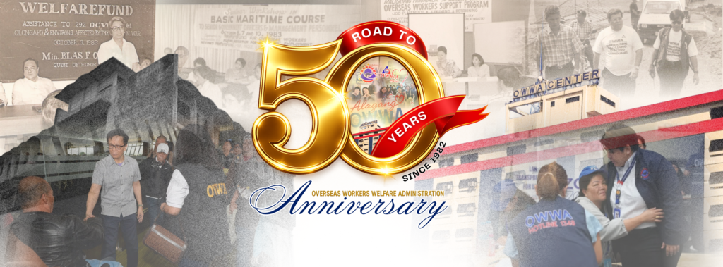 OVERSEAS WORKERS WELFARE ADMINISTRATION ANNIIVERSARY (OWWA)