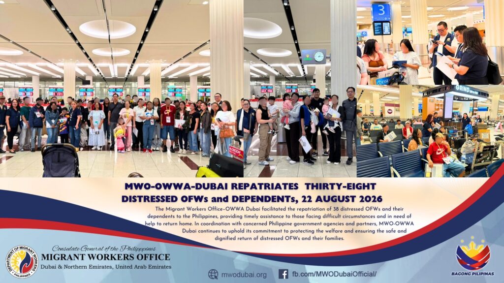 𝐌𝐖𝐎-𝐎𝐖𝐖𝐀-𝐃𝐔𝐁𝐀𝐈 𝐑𝐄𝐏𝐀𝐓𝐑𝐈𝐀𝐓𝐄𝐒 𝐓𝐇𝐈𝐑𝐓𝐘-𝐄𝐈𝐆𝐇𝐓 𝐃𝐈𝐒𝐓𝐑𝐄𝐒𝐒𝐄𝐃 𝐎𝐅𝐖𝐬 𝐚𝐧𝐝 𝐃𝐄𝐏𝐄𝐍𝐃𝐄𝐍𝐓𝐬, 𝟐𝟐 𝐀𝐔𝐆𝐔𝐒𝐓 𝟐𝟎𝟐𝟔